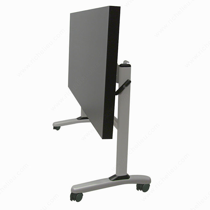 Folding Desk Frame with Casters,