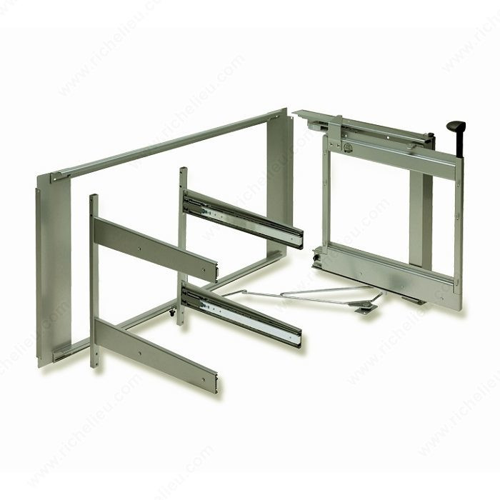 Magic Corner II for Dream Champagne Hinge Doors, Opening Left