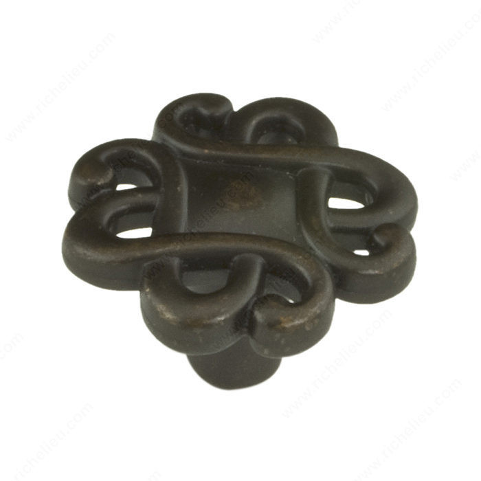 Transitional Metal Knob - 3080, Finish Old America PRO-PACK 2
