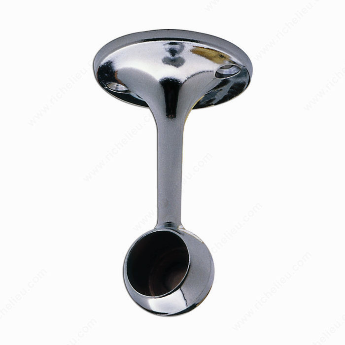 1 Deluxe Closed Round Support - Screw Mount,