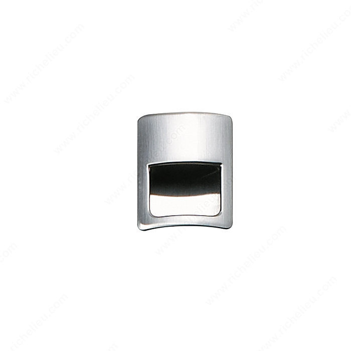 Contemporary Recessed Metal Pull - 3100, Recommended for cabinet sliding door applications.,