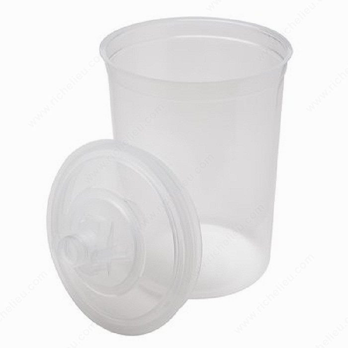 3M PPS Kit with Lids and Liners, Capacity 28 oz, Description Large Size