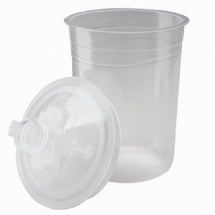 3M PPS Kit with Lids and Liners, Capacity 6 oz, Description Mini Size