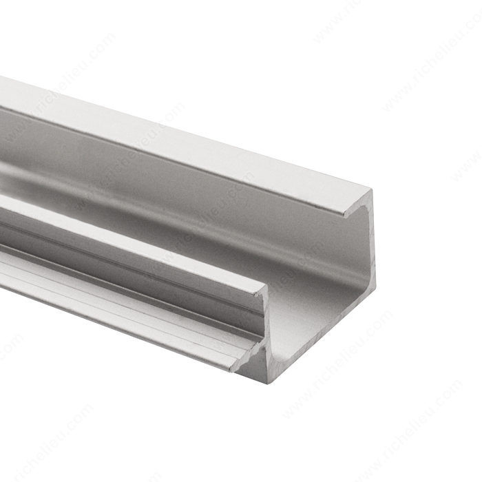 Contemporary Pull Handle for 5/8-11/16 Panel - 3182, Length - Overall Dimensions 8 ft