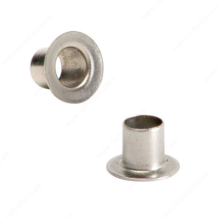 Metal Shelf Pin Sleeve, Drilling Diameter 5 mm, Finish Anochrome PRO-PACK 100