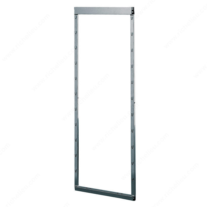 Frame for Angled Pull-Out Pantry System,