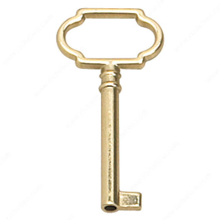 Brass Key - 33104, Finish Brass PRO-PACK 3
