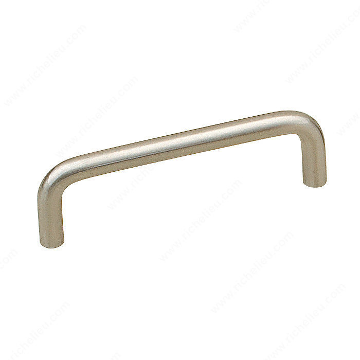 Functional Metal Pull - 332, Center to Center 3 in, Finish Matte Chrome, Projection - Overall Dimensions 30 mm PRO-PACK 5