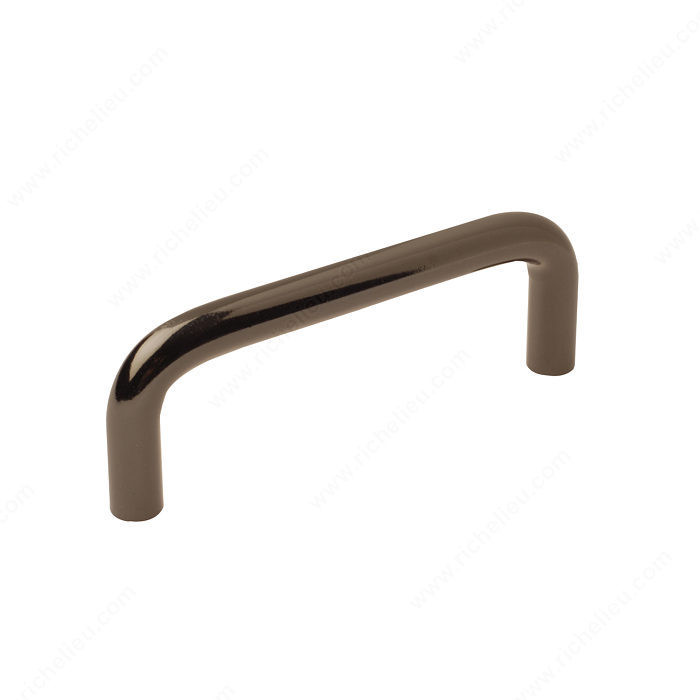 Functional Steel Pull - 26 and 332, RoHS compliant, Center to Center 3 in, Finish Black Nickel, Material Steel, Length - Overall Dimensions 84 mm PRO-PACK 10