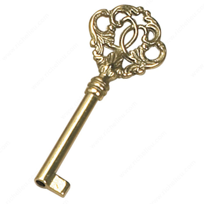 Brass Key - 33724, Finish Brass PRO-PACK 2