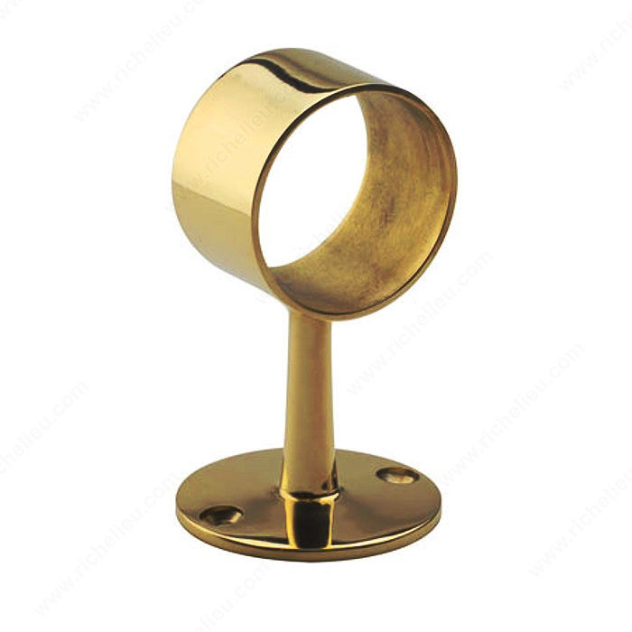 Flush Center Post, Material Stainless Steel 304, Finish Polished Stainless Steel, Height 2 7/16 in, Diameter 1 1/2 in