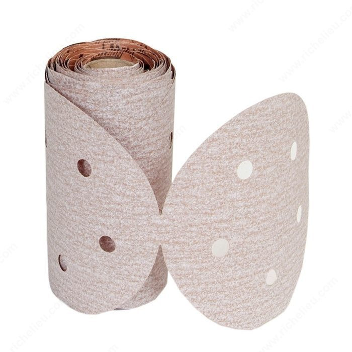 Sanding Discs - A275 - Norton, Vacuum 5 Holes, Grit Texture Medium, Grit 120, Diameter 5 in