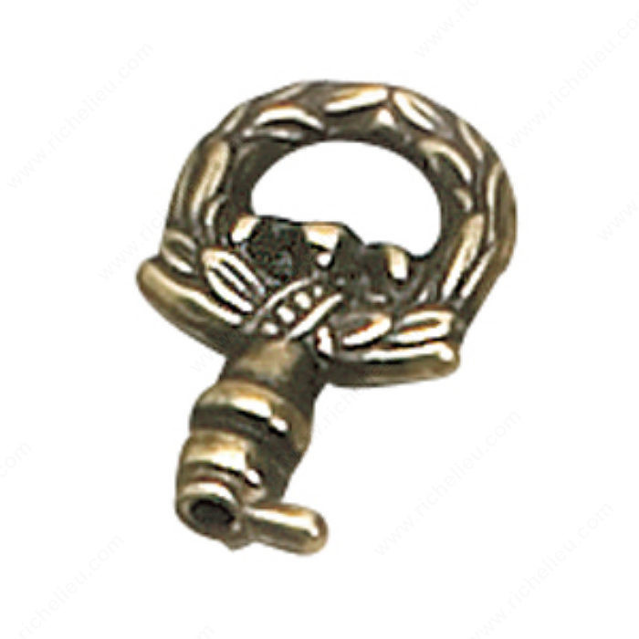 Brass Mock Key - 35726, Finish Burnished Brass PRO-PACK 2