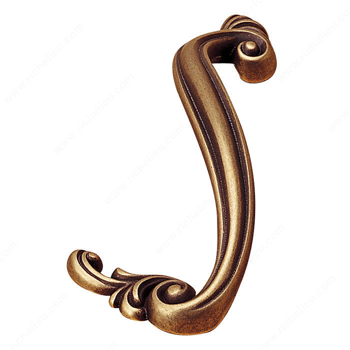 Traditional Metal Pull - 3589, Location Left