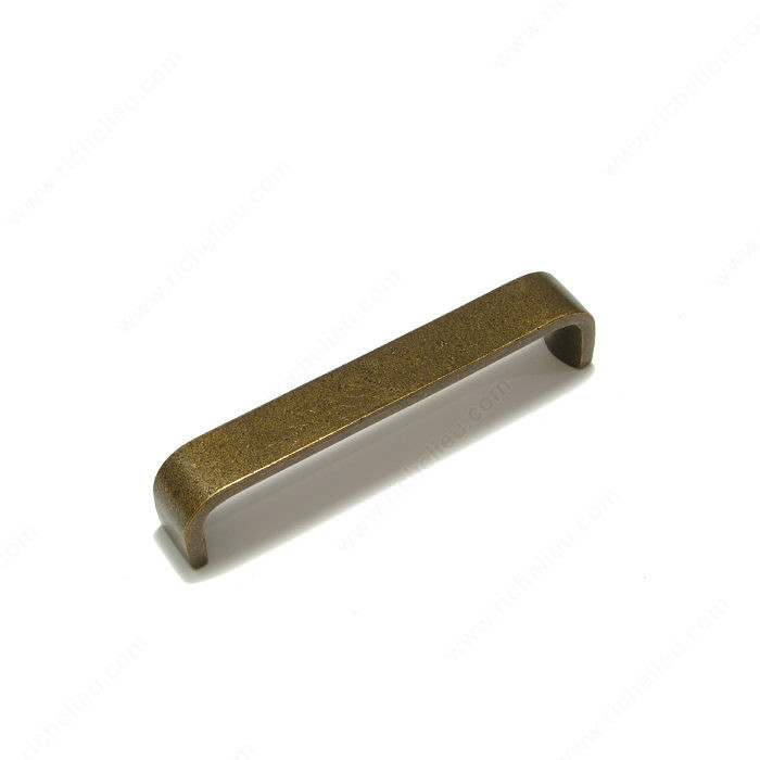 Traditional Cast Iron Pull - 3743, Center to Center 128 mm, Finish English Bronze, Length - Overall Dimensions 136 mm