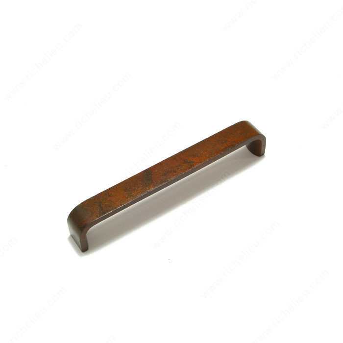 Traditional Cast Iron Pull - 3743, Center to Center 160 mm, Finish Rust, Length - Overall Dimensions 168 mm