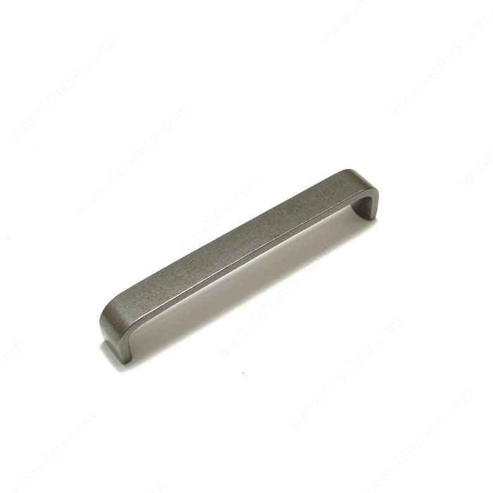 Traditional Cast Iron Pull - 3743, Center to Center 160 mm, Finish Natural Iron, Length - Overall Dimensions 168 mm