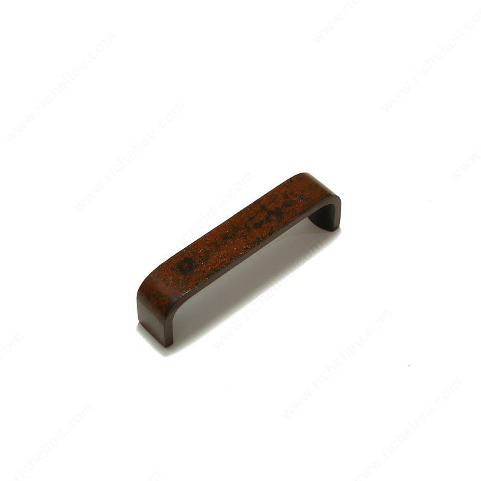 Traditional Cast Iron Pull - 3743, Center to Center 96 mm, Finish Rust, Length - Overall Dimensions 104 mm