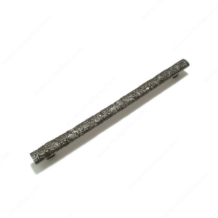 Traditional Cast Iron Pull - 3773, Center to Center 12 in, Finish Natural Iron, Length - Overall Dimensions 370 mm