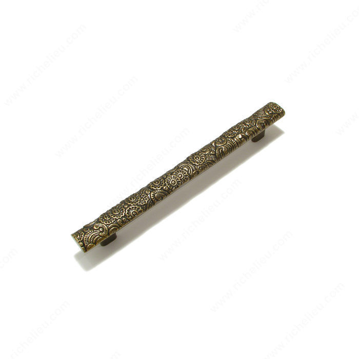 Traditional Cast Iron Pull - 3773, Center to Center 8 in, Finish English Bronze, Length - Overall Dimensions 254 mm