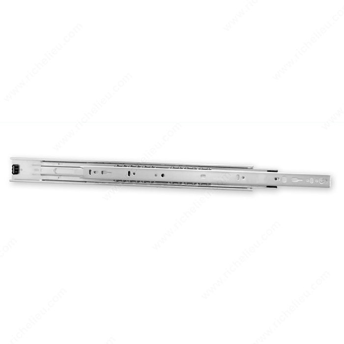 Series 3834 Overtravel Slide - 1, Finish Zinc, Slide Length 18 in