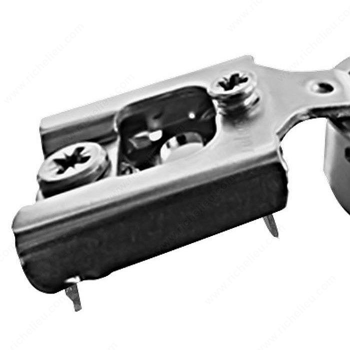 Compact Blumotion Hinge 38N, Overlay 5/8 in, Fixing Type Knock-In with Insertion Ram Only, Mounting Type Wrap-around Mount PRO-PACK 3