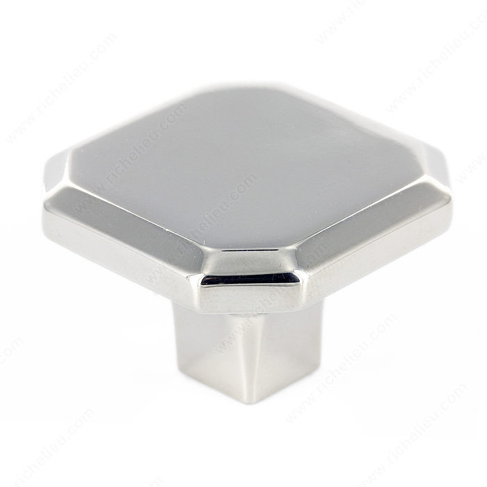 Transitional Metal Knob - 392, Finish Polished Nickel