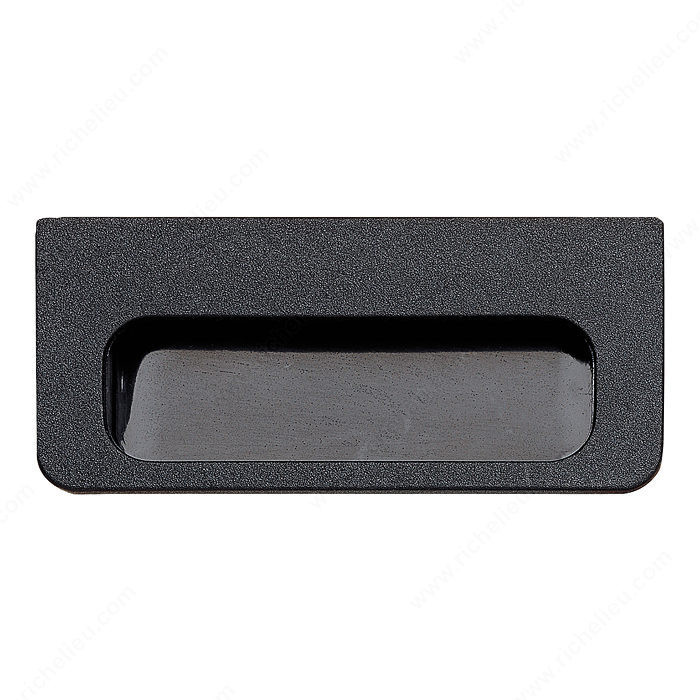 Contemporary Recessed Nylon Pull - 4025, Recommended for cabinet sliding door applications.,PRO-PACK 3