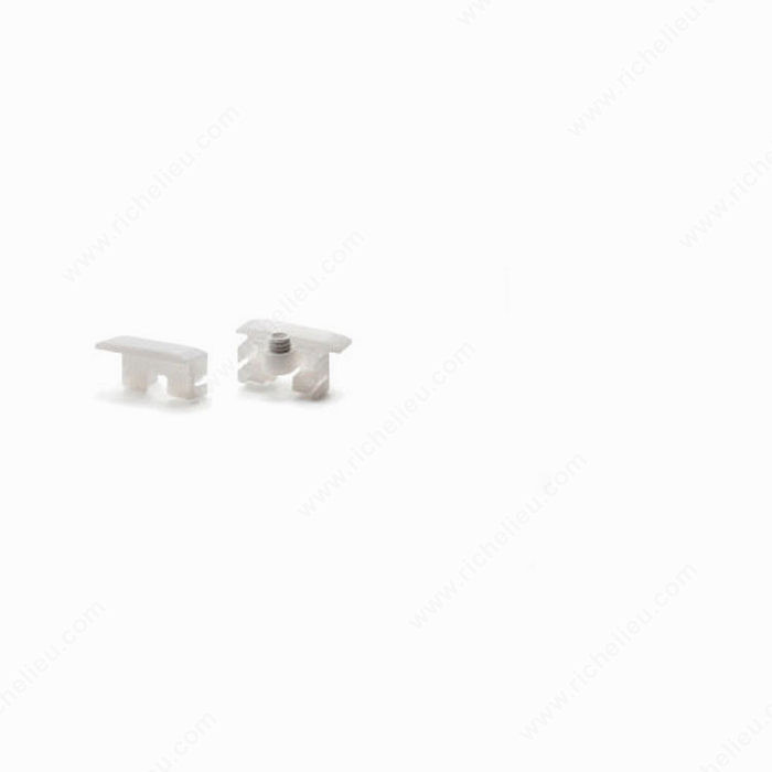 Profile Accessories ~ End Caps, Lighting Solutions Surface / Accessories, Information End caps (2), Height 23 mm, Length 25 in PRO-PACK 2