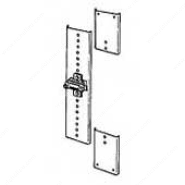 Series 1432 Hinge Kit (35 mm), Finish Black