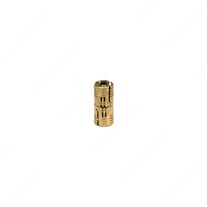 Concealed Brass Barrel Hinge - 420 Series, Invisible when closed, Minimum Door Thickness 1/2 in, Dimension A 10 mm, Dimension B 11.5 mm, Dimension C 15.7 mm PRO-PACK 2