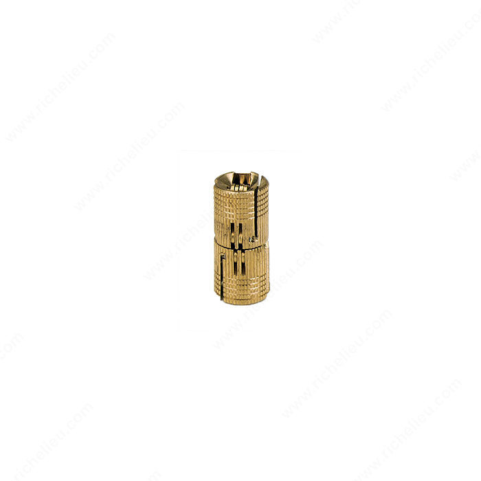 Concealed Brass Barrel Hinge - 420 Series, Invisible when closed, Minimum Door Thickness 5/8 in, Dimension A 12 mm, Dimension B 13.3 mm, Dimension C 19 mm PRO-PACK 2