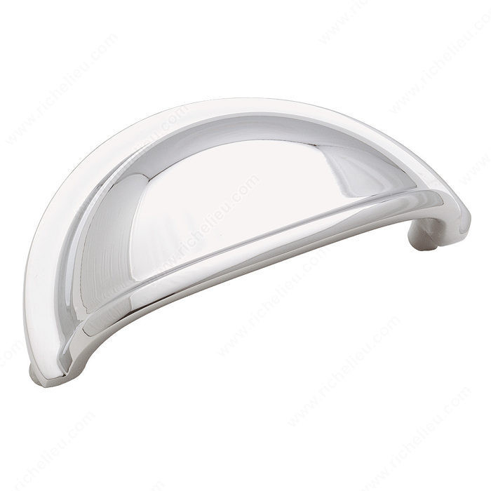Transitional Brass Pull - 3621, Finish Polished Chrome