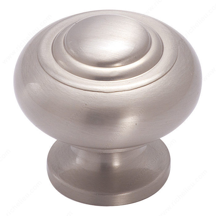Transitional Zinc Knob - 4258, Finish Wrought Iron Dark