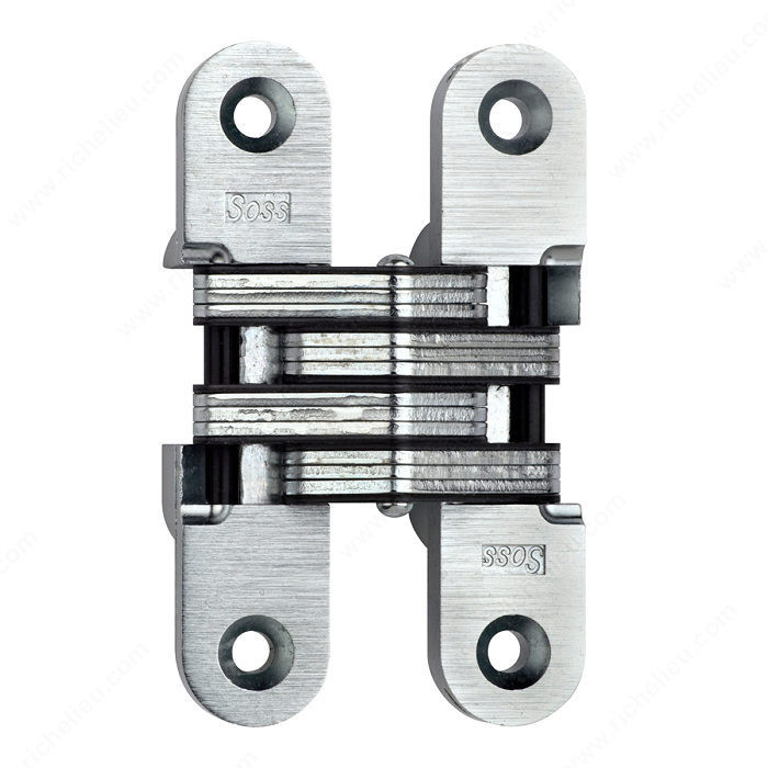 Concealed Steel Hinge - For Hinge #216, The hinge is invisible when closed., Finish Oil-Rubbed Bronze