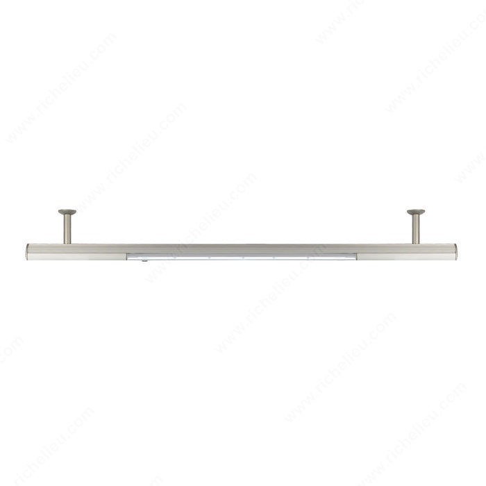 Richelieu's Perfecta LED Closet Rod, Battery- operated., Length 34 in, Luminous Flux 92 Lumen