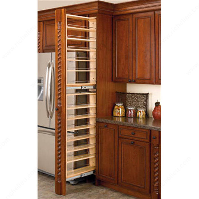 Tall Filler Organizer with Adjustable Shelves, Height 38 1/2 in