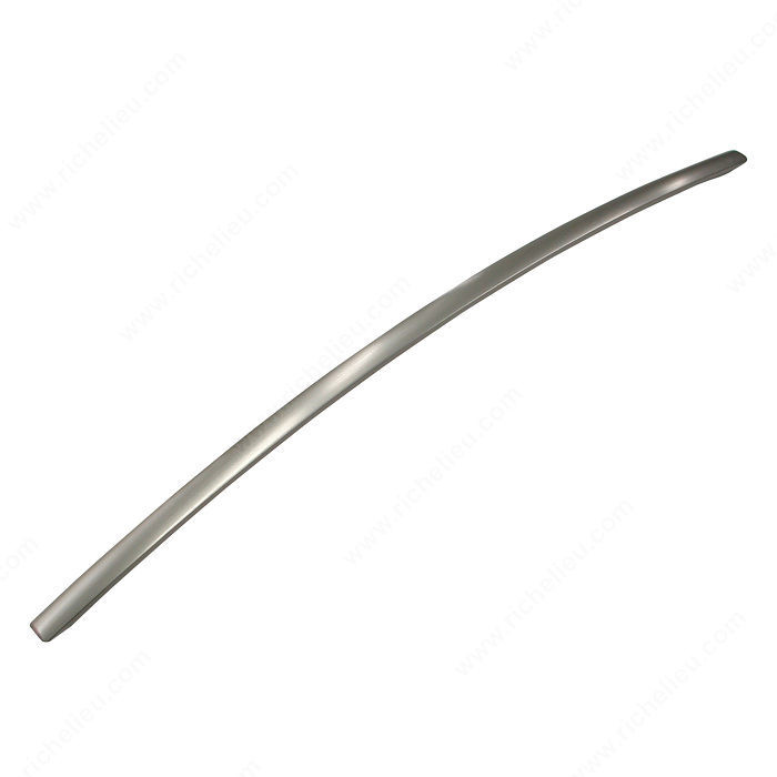 Contemporary Aluminum Pull - 443, Center to Center 544 mm, Length - Overall Dimensions 636 mm