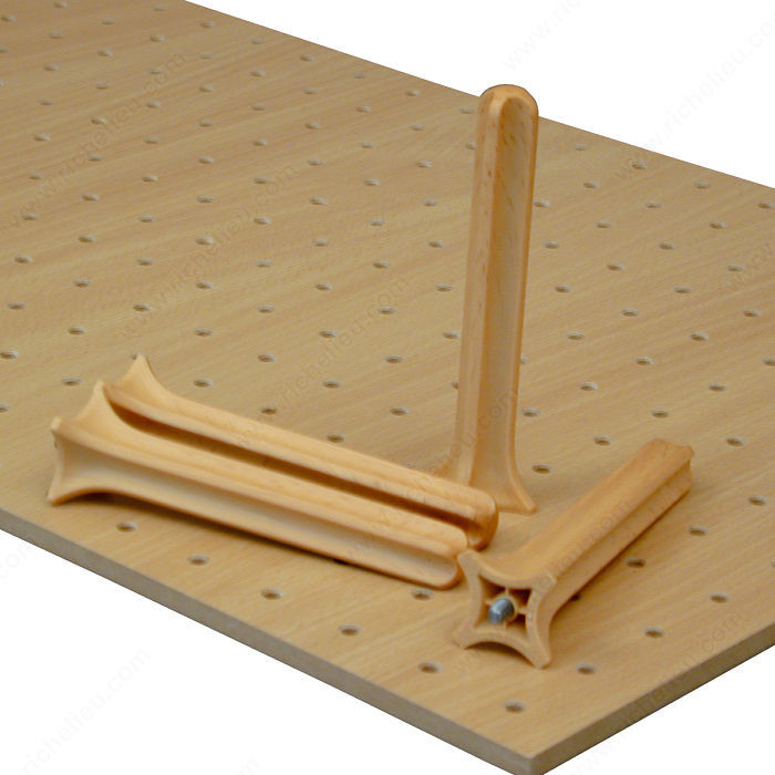 Set of 4 Modulo Pegs, Finish Beech