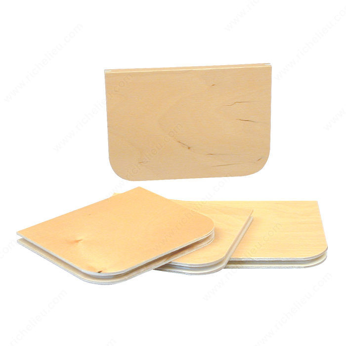 Set of 4 Modulo Dividers, Finish Maple