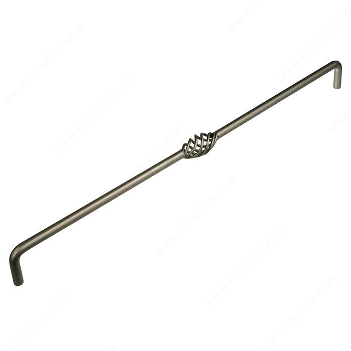 Traditional Metal Pull - 4486, Finish Natural Iron
