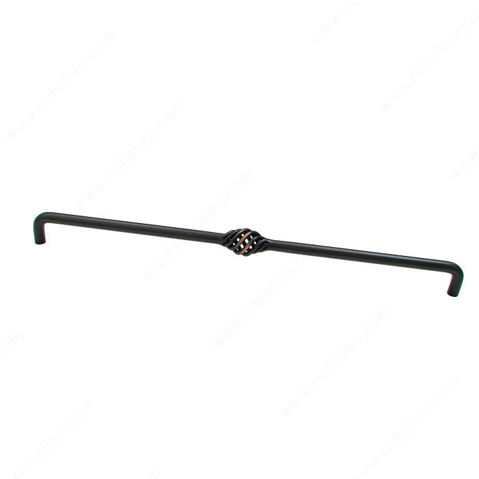 Traditional Metal Pull - 4486, Finish Brushed Oil-Rubbed Bronze