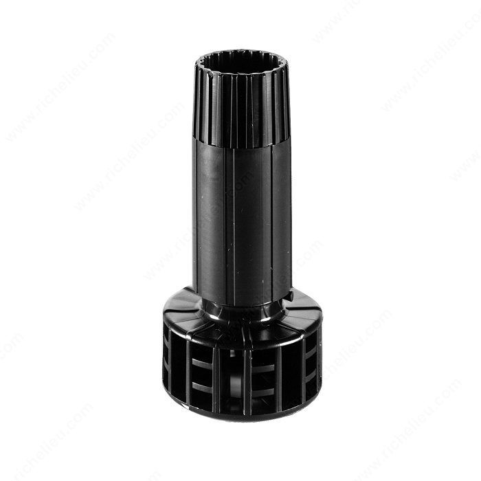 ABS Levelers - +20 mm, -5 mm Adjustment, Overall Height 180 mm