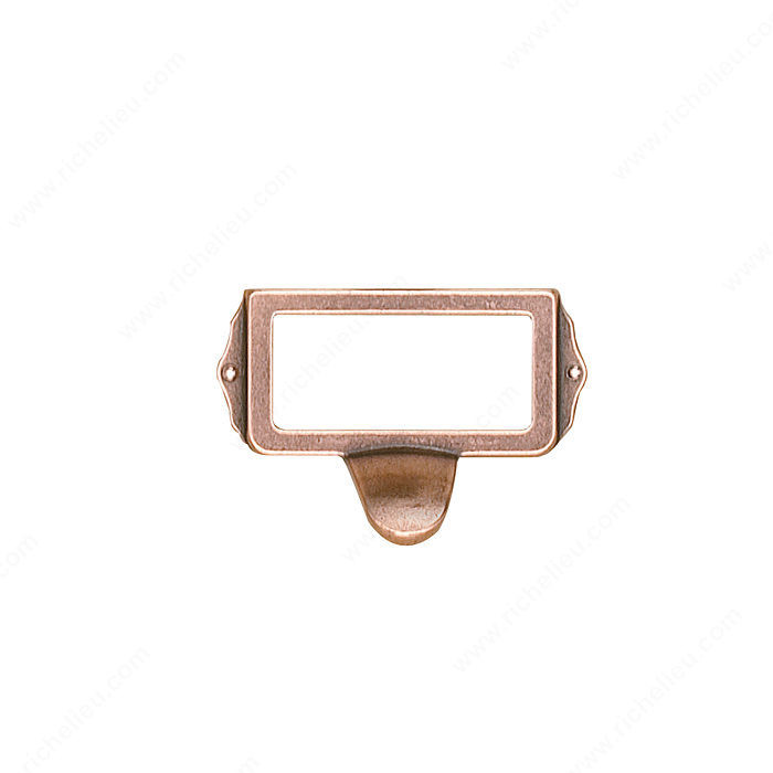 Card Holder, Finish Antique Copper