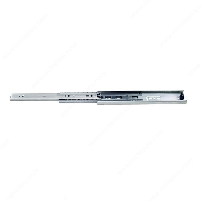 Full Extension Slides, Slide Length 18 in, Load Rating Max. 46 kg