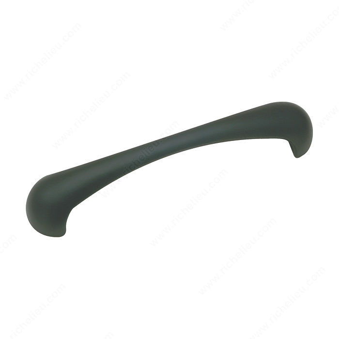 Contemporary Metal Pull - 459, Finish Matte Black, Screw/Nail M4 (Not Included)