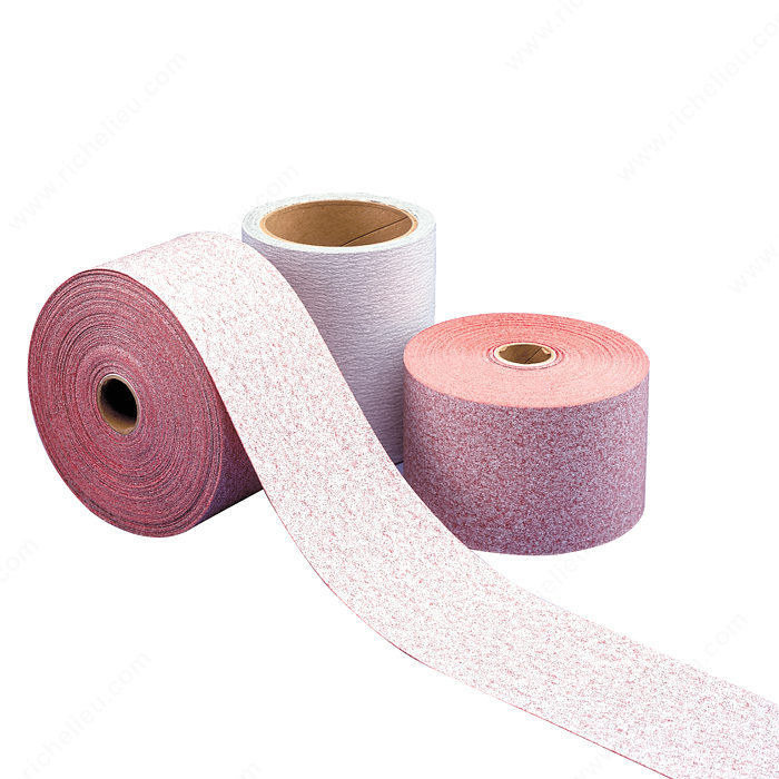Premier Red/Adalox A275 Abrasive Roll, Grit 220, Grit Texture Fine