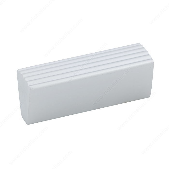 Contemporary Aluminum Pull - 4670, Center to Center 32 mm, Length - Overall Dimensions 50 mm, Screw/Nail 8/32 (Not Included) PRO-PACK 3