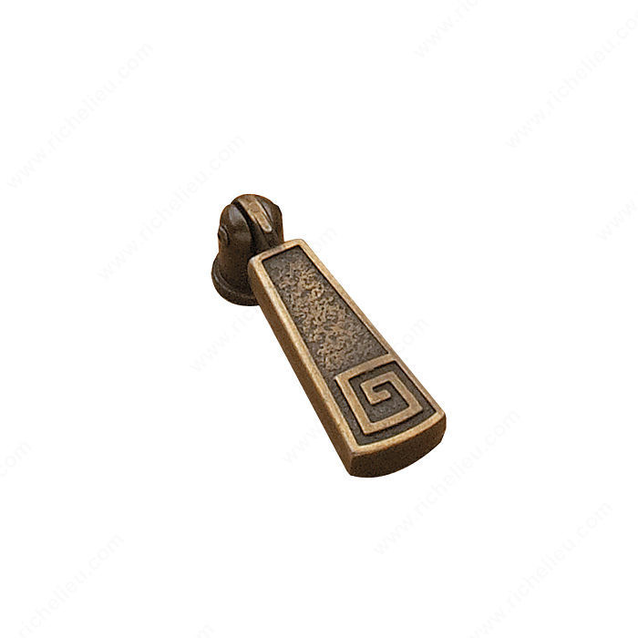 Traditional Metal Pull - 4688, Finish Burnished Brass, Screw/Nail 8/32 (Not Included) PRO-PACK 3