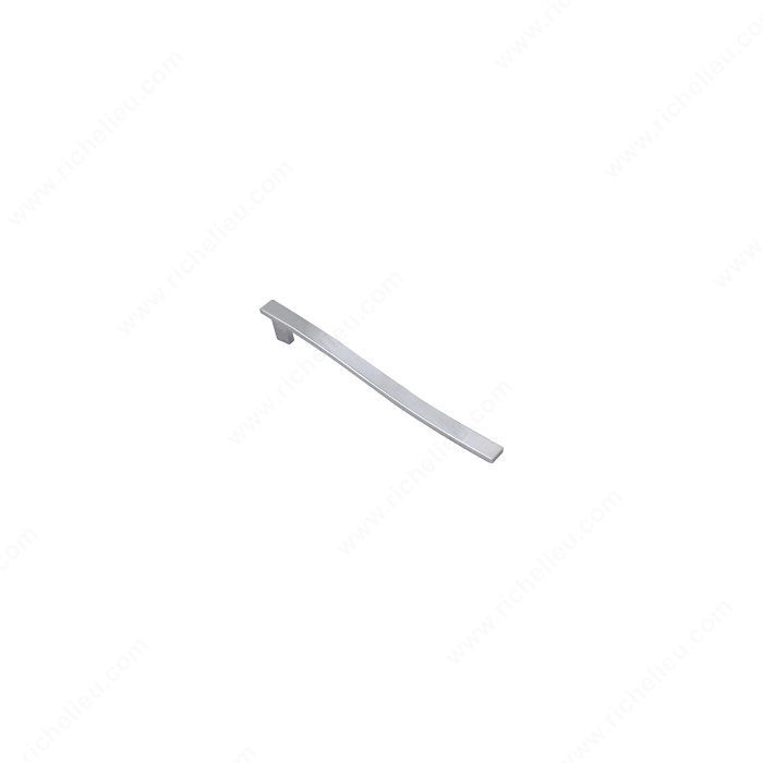 Contemporary Metal Pull - 480, Center to Center 224 mm, Length - Overall Dimensions 260 mm